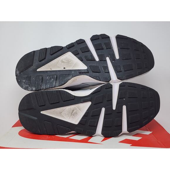 Nike Air Huarache GREY FOG OBSIDIAN DD1068-005 Size 11 WORN - Picture 7 of 8